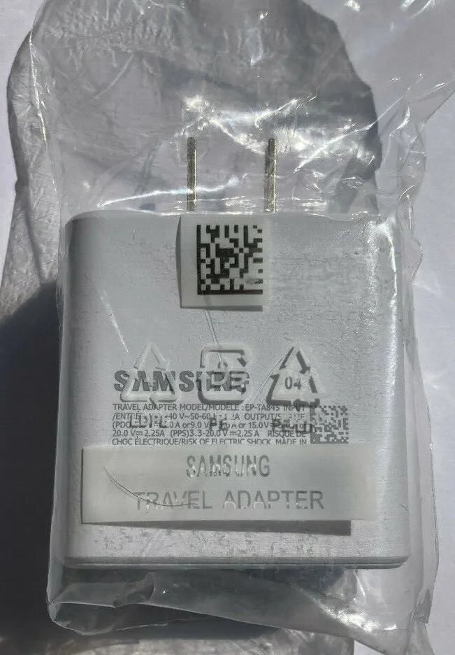 CARGADOR SÚPER RÁPIDO 45W 25W TIPO USB-C  SAMSUNG S22 ULTRA  S22+ S21 NOTE20-